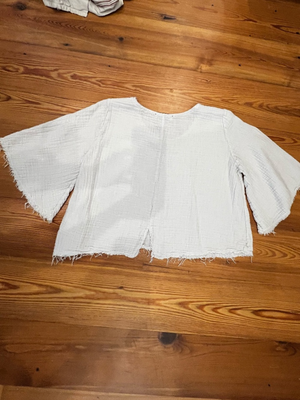 Stark X Top XS - Cotton Gauze - Cream -